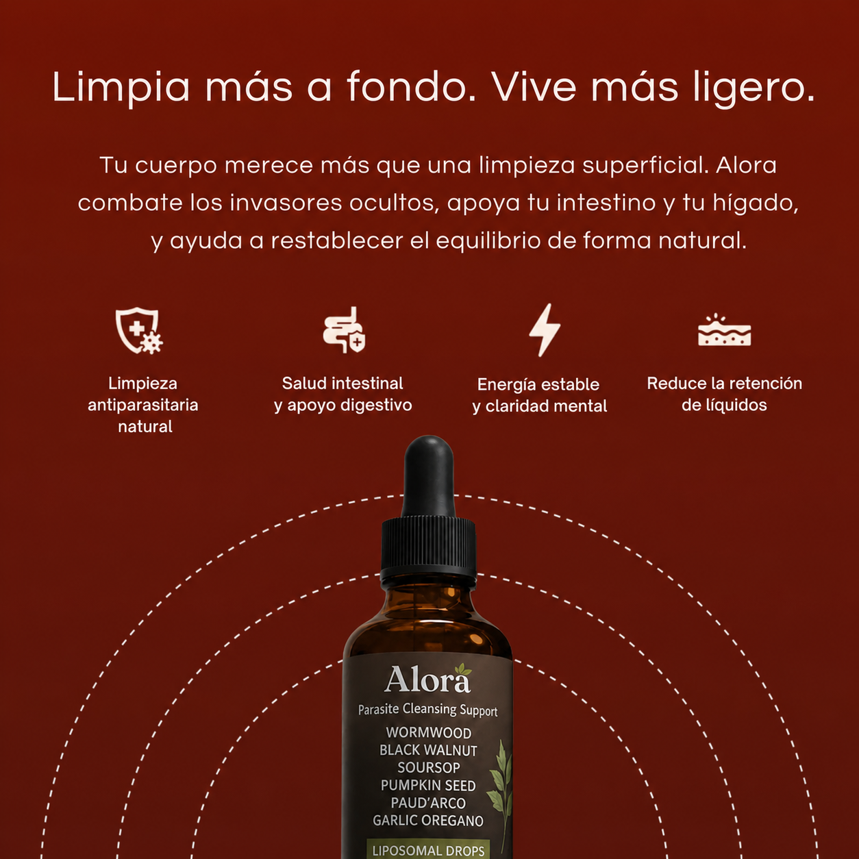 Limpieza Antiparasitaria con Nuez Negra y Ajenjo