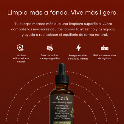 Limpieza Antiparasitaria con Nuez Negra y Ajenjo